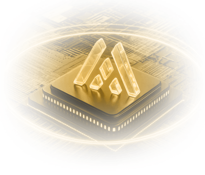 Processamento e Funcionamento do MemorizAÍ - Chip de inteligência artificial representando a tecnologia avançada da plataforma